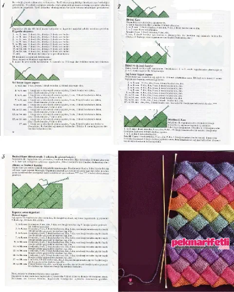 Entrelak tekniği ile örgü nasıl yapılır?