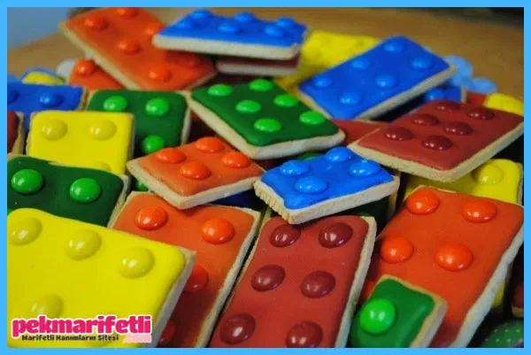 Lego kurabiye yapımı