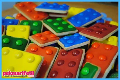 Lego kurabiye yapımı