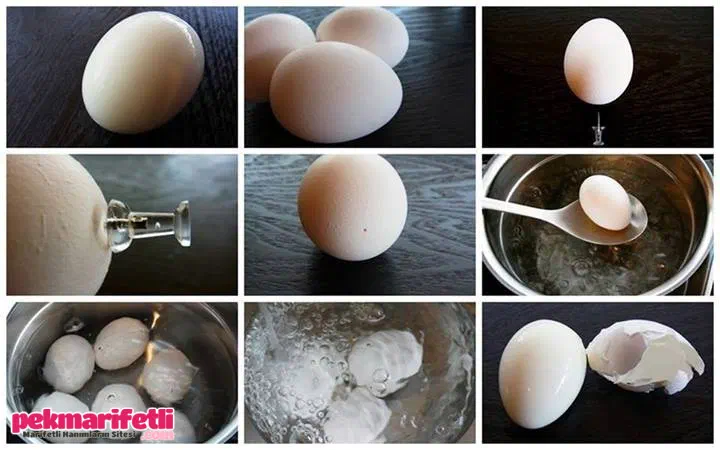 Yumurtayı kolayca soymanın en kolay yolu