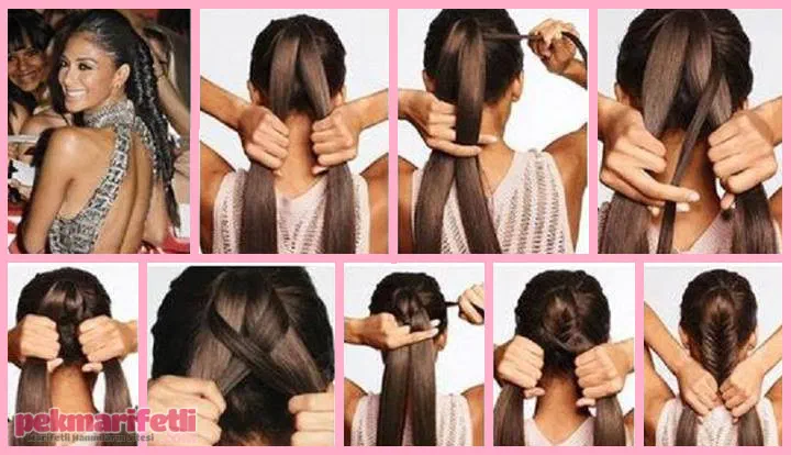 Balık kılçığı örgü modeli