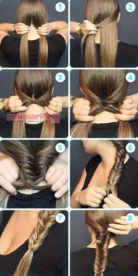 Balık kılçığı örgüsü nasıl yapılır?