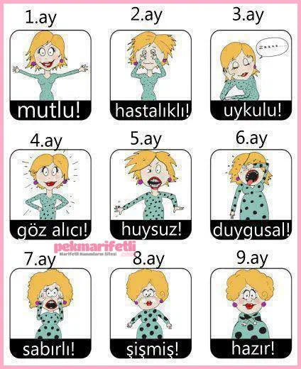 Hamilelik zor iş :)