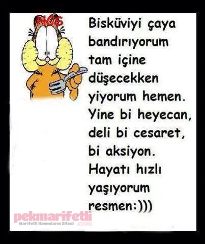 Hayatı hızlı yaşıyorum :)