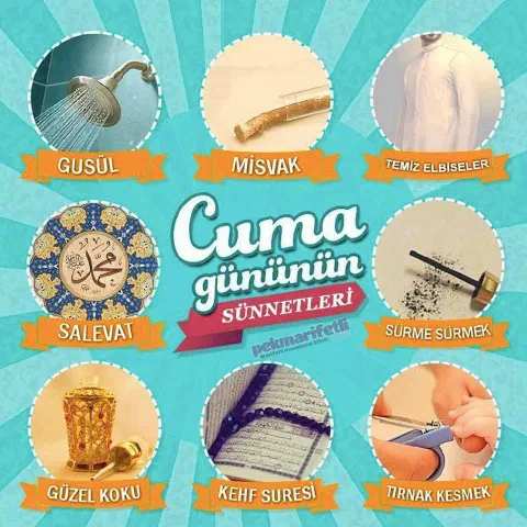 Hayırlı cumalar, Cuma sünnetlerini unutmayın..!