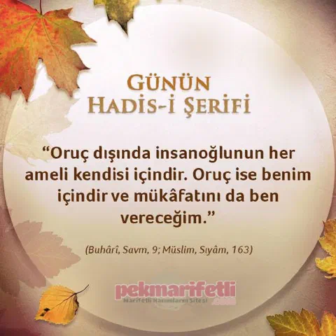 Hayırlı cumalar, hayırlı ramazanlar..!