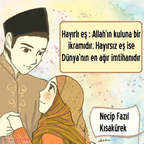 Hayırlı eş...