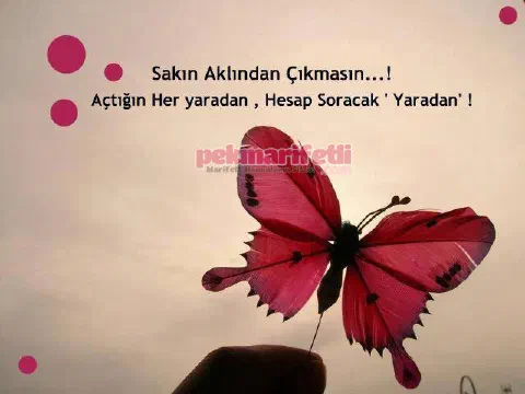 Hiç aklından çıkmasın...!