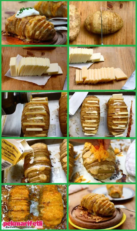 Kaşarlı-tereyağlı patates yemeye doyamayacaksınız