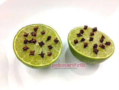 Karanfil ve limonla doğal sivrisinek kovucu hazırlama
