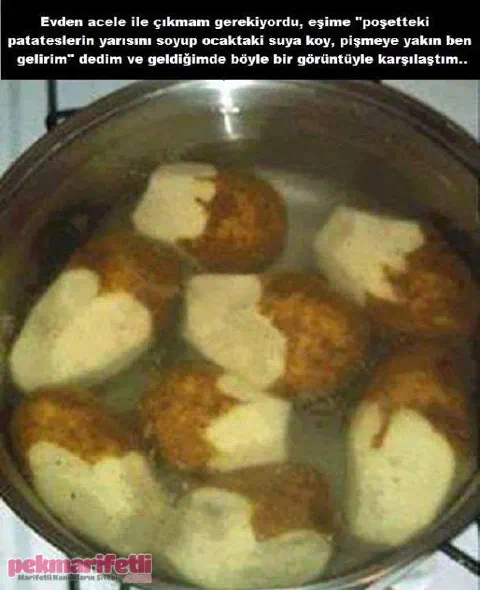 Kocanın anlayışı böyle olur :)