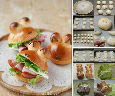 Kurbağa şeklinde poğaça tarifi ve yapımı