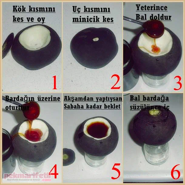 Öksürük için ballı turp kürü nasıl yapılır?