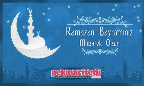 Ramazan Bayramınız mübarek olsun..!