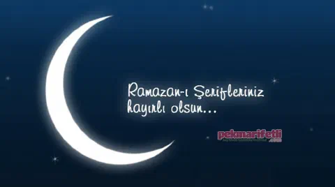 Ramazan-ı şerifleriniz hayırlı olsun..!