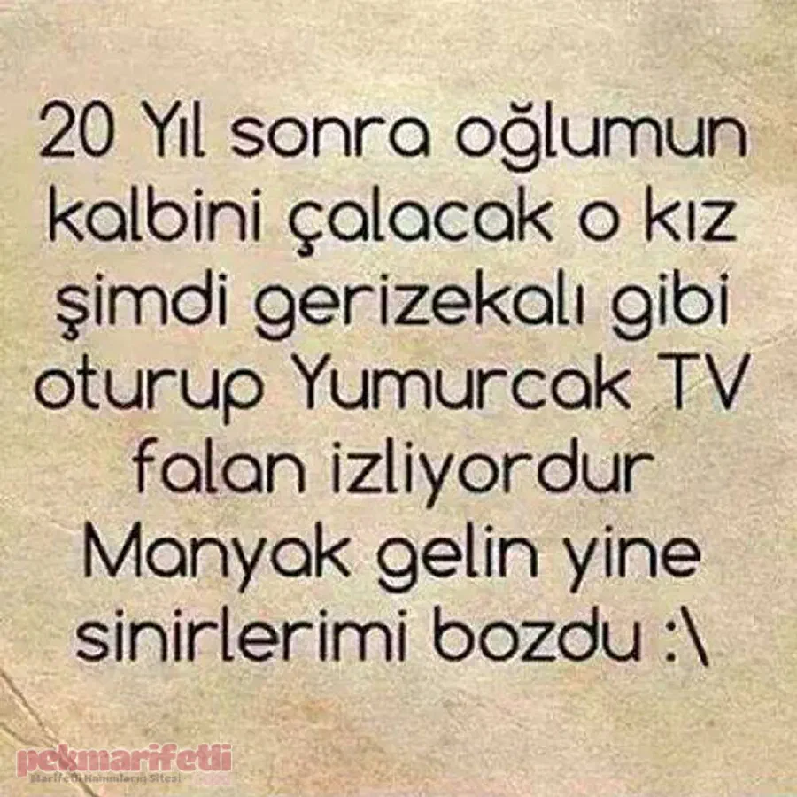 Zavallı gelinler :)